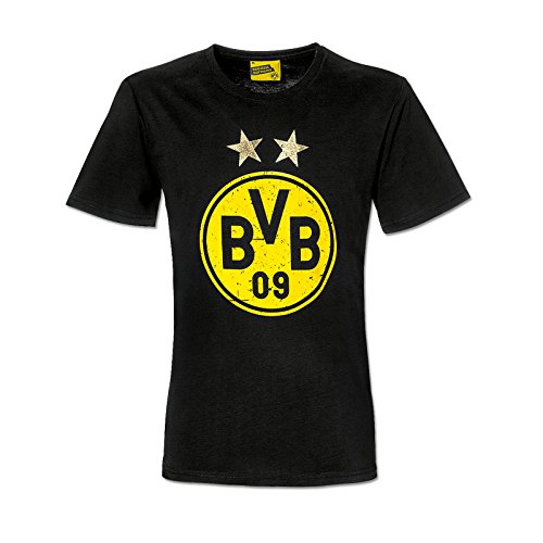 BVB-T-Shirt Schwarz