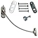 Penkid Safety Window Restrictor (Multiples Box of 5, Grey/ Silver)