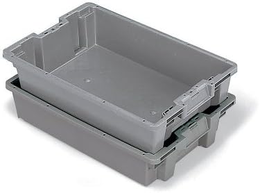 Lid For Nest And Stack Pallet Container Gray 23-5/8 X 15-3/4 X 1-1/4
