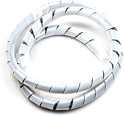 Natural 22mm Large Cable Wire Tidy Wrap PC Home Cinema TV Management Organising Kit 19-115mm 2m