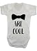 Bowties Are Cool Quirky Whovian Parents Gift Doctor Who Parody Baby Onesie Vest