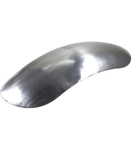 Cafe Racer Front-Spritzschutz, Schutzblech für Universal-Motorrad, 25,4 cm bis 38,1 cm (10 Zoll) bis 15 Zoll (schwarz) Auto & Motorrad