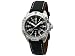 Produktbild Greiner Lumi-Time Armbanduhr, Edelstahlgehäuse, Drehlünette,, Leder-Armband, WEEE-Reg.-Nr. DE49412643