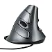 Produktbild ESYNiC Ergonomische Vertikale Maus Vertikale Optische Maus mit USB Kabel für Rechtshänder 800 1200 1600DPI 6 Tasten Hand Motor Bionic Gefühl Kegelstumpf Design und Präzision Angemessene Funktion Layout - Grau