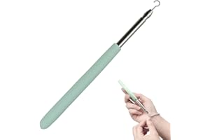 AORVYUI 1 Paire de pinces pour bijoux Attaches pour bracelets Crochets pour colliers Sangles Boucles pour bijoux Fermetures à glissière et attaches