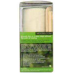 MOOM 100% Organic Tea Tree Hair Removal Kit For All Skin Types - Image 5