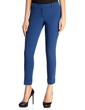 oodji Ultra Donna Pantaloni con Risvolti