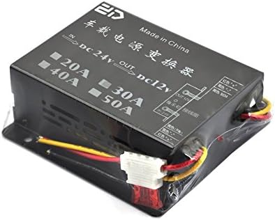 VOKUA 30A Voltage Reducer Converter DC 24V to 12V ,12 Volt Converter / Transformer Car Truck Power Converter Step-down Transformer Regulator for car or bus