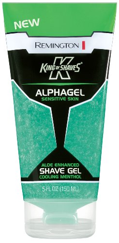Remington King Of Shaves Alphagel Cooling Menthol Shave Gel 5 Oz. (pack Of 2)