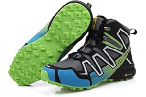 Shhyy wasserdichte Golfschuhe für Herren,Winter Warm High Top Anti-Slip Sport Shoe for Mens Outdoor Golfing Trainer Leichte Wanderschuhe