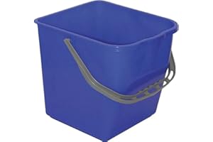 Synx Tools Cubo fregona y Carro de Trabajo Hotel Oficina 15 litros