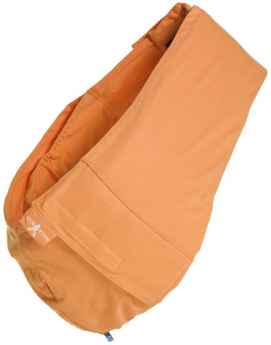 Wallaboo Baby sling Connection, Easy Adjustable and Ergonomic, Newborn 8lbs to 33lbs, Orange