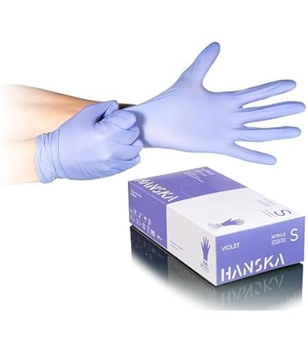 Guanti In Nitrile Senza Polvere | Monouso E Lattice Free | Taglia S | 100 Pezzi | Per Medicale, Pulizie E Alimentari