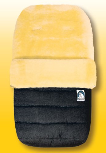 Preisvergleich Produktbild Heitmann Felle Winter-Fußsack Lammfell-Fußsack schwarz gold beige