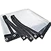 Produktbild DPPAN Tarps Schwere Wasserdichte, transparente Plane Wasserdichte Poly Tarp-Abdeckung, Zelt Shelter Tarp-Abdeckung für Boot, Wohnmobil oder Pool,3x5m