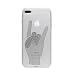 Produktbild licaso Apple iPhone 8 Plus Handyhülle Smartphone Apple Case aus TPU mit Rock n Roll Print Motiv Slim Design Transparent Cover Schutz Hülle Protector Soft Aufdruck Lustig Funny Druck