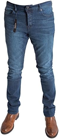 JED CK Premium Designer Mens Jeans Indigo Blue Wash Skinny Fit - All Waist &amp; Sizes CK Jeans