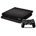 Produktbild Pandaren® voller Haut Aufkleber Faceplates Skin für PS4 Konsole x 1 und x 2 Controller (Holz schwarz) [Anweisung in Bild Listen]