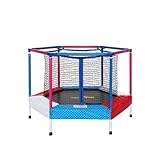 FFLSDR Trampoline Filet De Protection Intérieur Maison Printemps Trampoline