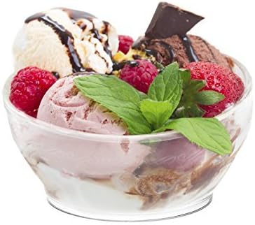 Embellish Hard Plastic 6 Ounce Clear Bowls 20 Count by Embellish