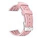 Produktbild Yallylunn Yallylunn Silicone Replacement Bracelet Girls Strap Band Wird Nicht leicht brechen Einstellbar Anti Fall Edelstahl Schnalle Arbeiten oder Studieren for Apple Watch Series 44mm