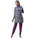 Stylish Multi Purple Print Modest Islamic Swimwear Burkini Covered Swimsuit RS.999.00