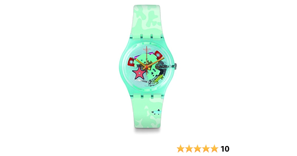 Swatch Orologio Digitale Quarzo Unisex con Cinturino in Silicone GL121 :  Amazon.it: Orologi