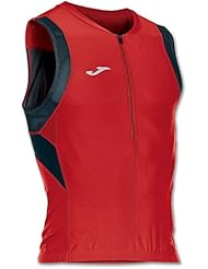 Joma - Camiseta skin rojo-negro s/m para hombre