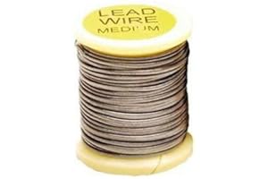 WARMHAND Veniard Blei-Draht zum Fliegenbinden, 1 x 0,4 mm und 1 x 0,6 mm, 2 Stück