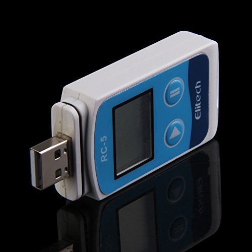Yesfor Mini USB Temperatur Data Logger Temp Rekorder Interner Externer Sensor Neu - 4
