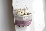 Hängeorganizer,Wand hängenden/CIDBEST® kreativ 4 Tasche Hanging Storage Bag/Hängende Kombination/Wand Hängen Hängeorganizer/Hängende Tasche/Debris Beutel/ Bad Wand Utensilo,Multifunktionale Wohnzimmer Schlafzimmer Hängenden Tasche - 5
