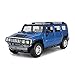 Produktbild DUWEN Modellauto Hummer H2 Alloy Druckguss Modell 1:24 Emulation Car Modell Collection Dekoration Junge Geschenk (Farbe : Blau)