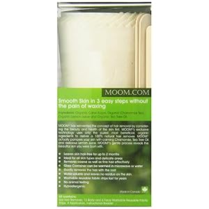 MOOM 100% Organic Tea Tree Hair Removal Kit For All Skin Types - Image 3