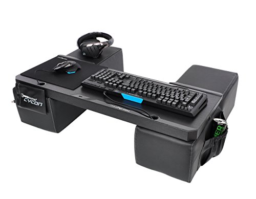 COUCHMASTER® Cycon | Black Edition (Ergonomische Auflage für das Couch-Gaming, inkl. Kissen)