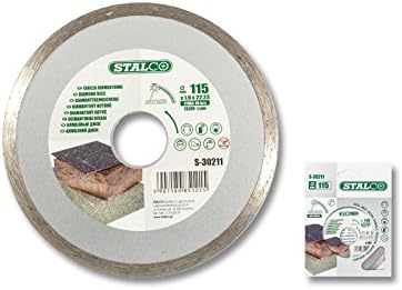 Tile Cutting Diamond Disc 125mm x 2mm x 22mm Continuous Rim Blade Angle Grinder