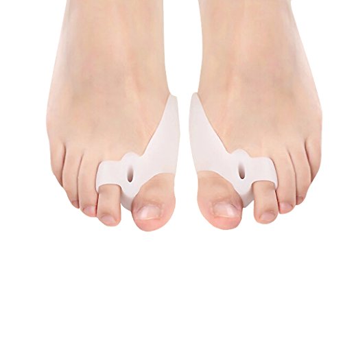 VENI MASEE® One pair Silicone Soft Gel Bunion Toe Seperator & Redress Crooked Toes