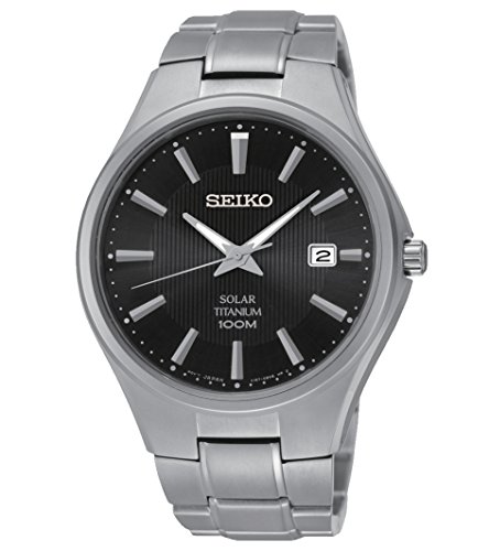 Seiko Herren-Armbanduhr Analog Quarz Edelstahl SNE377P1 Seiko Herren-Armbanduhr Analog Quarz Edelstahl SNE377P1
