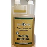 Starhorse Mariendistelöl Kur für Pferde 1 Liter