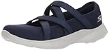  Skechers Serene-Elation, Bailarinas con Punta Cerrada para Mujer, Azul (Navy/Grey Nvgy), 38 EU
