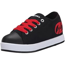 HEELYS Fresh 770494 - Zapatos dos ruedas para niños, Black/Red, 30 EU