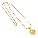 Jewar mandi neck chain 24 kt gold plated with locket real look daily use for Women girls men 7578 RS.249.00