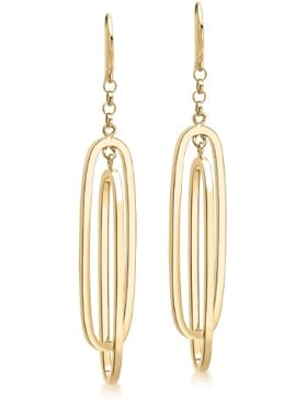 Carissima Gold Damen-Ohrringe 9 Karat (375) Gelbgold