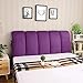 Produktbild Nwn Kopfteil Soft Bag Modernes Rückenkissen Stoff Abnehmbares und waschbares Bett Großes Rückenkissen (Farbe : D, größe : 180 * 60cm)