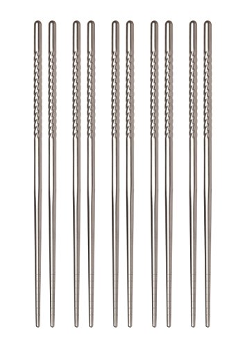 Helen's Asian Kitchen 97117 Chopsticks, Stainless Steel