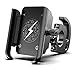 Produktbild HAOHAOWU Fahrrad Handy Halterung, Handy Sitz Motorrad Elektrofahrzeug Universal Drehnavigation Aluminiumlegierung Handy Halterung,Black