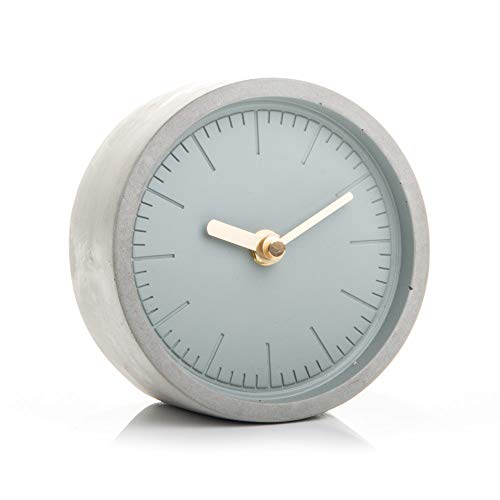 Good Design Works Concrete Clock Orologio di Cemento Grigio, Grey, 1