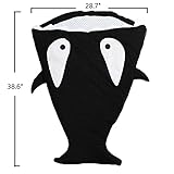 DINGANG® Baby Bunting Bag, Schlafsack Shark Swaddling Decke Winter-100% Baumwolle – Einsatz in Outdoor-Kinderwagen oder klimatisierte Zimmer-Sommer / Winter-Dual-Use - 2