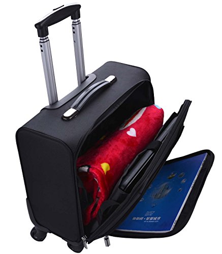 Business Trolley  Coofit Trolley Koffer Klein Laptop Trolley Notebook Koffer Handgep  ck Hartschale Aktentasche Trolley Reisekoffer Trolley 16 Zoll
