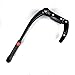 Produktbild Verstellbare Aluminium Legierung Fahrrad Seite Kickstand, Radfahren Seite Standfunktion, Supporter Parken Rack Stab, Mountain Bike Teile, Mountain Fahrrad Support Frame Kickstand Racks – Schwarz