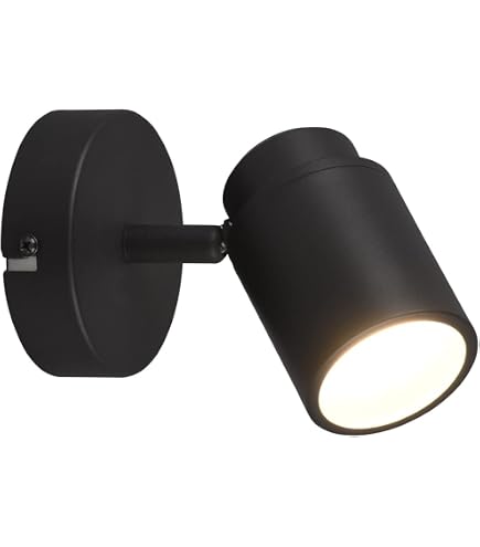 WOFI Action Wandleuchte, 1-flammig, Matt Nickel, 5W LED, 3000K, 400 Lumen
